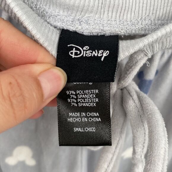 Disney Mickey Womens Small Pajama set Fuzzy Pullover Sweatshirt Jogger Pants - Picture 7 of 8